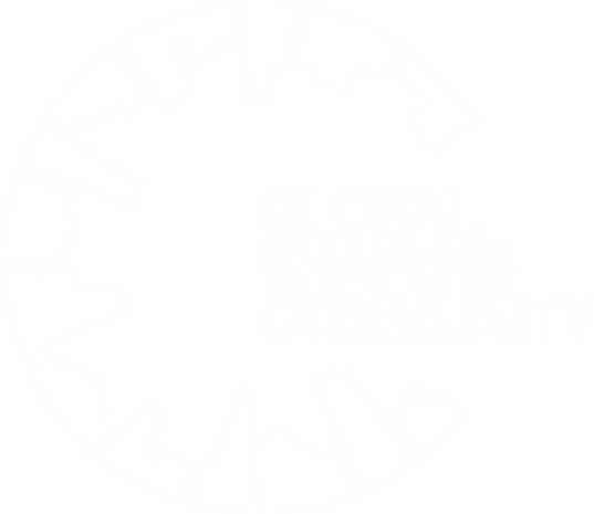 Global Shaper Community Official Logo White